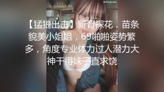 【猛狼出击】新晋探花，苗条貌美小姐姐，69啪啪姿势繁多，角度专业体力过人潜力大神干得妹子直求饶